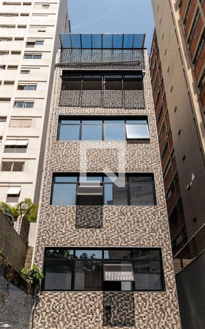 Apartamento para alugar com 46m², 1 quarto e sem vaga Apartamento para alugar com 46m², 1 quarto e sem vagaFachada do bloco