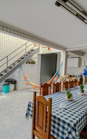 Casa à venda com 190m², 4 quartos e 2 vagasChurrasqueira