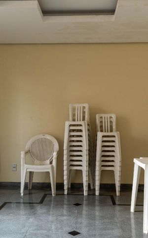 Apartamento para alugar com 45m², 2 quartos e 1 vaga Apartamento para alugar com 45m², 2 quartos e 1 vagaÁrea comum - Salão de festas