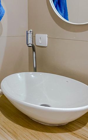 Casa à venda com 120m², 2 quartos e 4 vagasDetalhe Banheiro