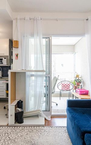 Apartamento à venda com 37m², 1 quarto e 1 vaga Apartamento à venda com 37m², 1 quarto e 1 vagaSala