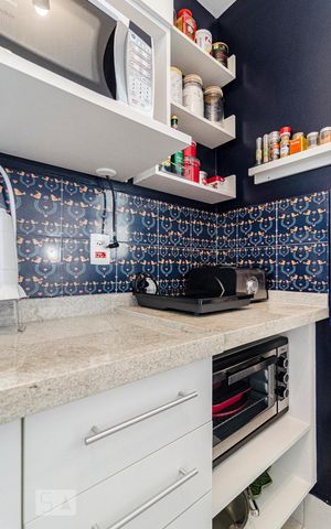 Apartamento à venda com 37m², 1 quarto e 1 vaga Apartamento à venda com 37m², 1 quarto e 1 vagaCozinha