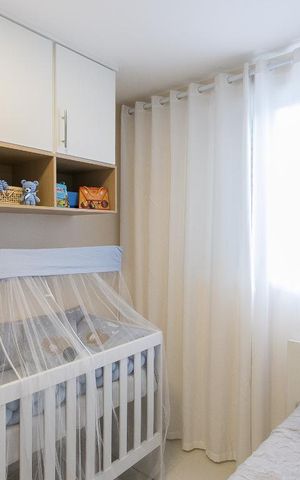 Apartamento à venda com 53m², 2 quartos e 1 vagaQuarto 2