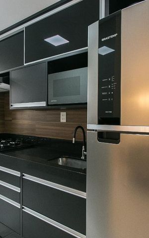 Apartamento à venda com 53m², 2 quartos e 1 vagaCozinha e Área de Serviço