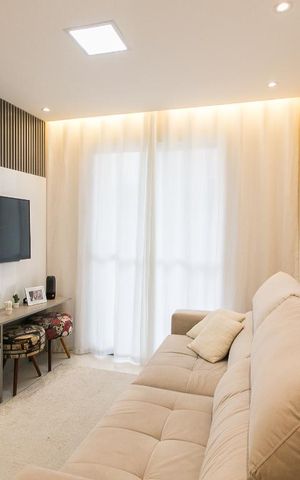 Apartamento à venda com 53m², 2 quartos e 1 vagaSala