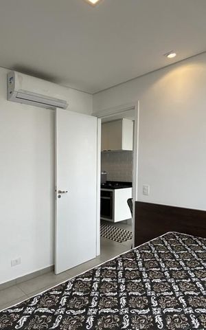 Studio para alugar com 46m², 1 quarto e 1 vaga Studio para alugar com 46m², 1 quarto e 1 vagaQuarto