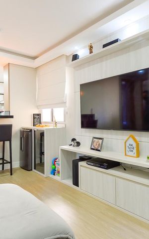 Apartamento à venda com 45m², 2 quartos e 1 vaga Apartamento à venda com 45m², 2 quartos e 1 vagaSala