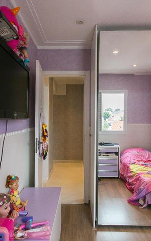 Apartamento à venda com 86m², 3 quartos e 2 vagasQuarto 1