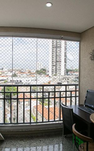 Apartamento à venda com 86m², 3 quartos e 2 vagasVaranda da Sala