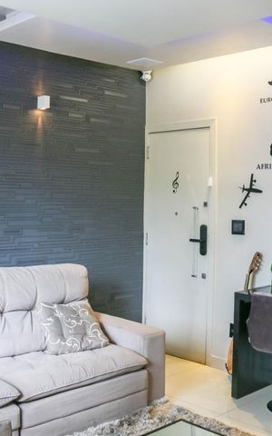 Apartamento à venda com 110m², 4 quartos e 2 vagas Apartamento à venda com 110m², 4 quartos e 2 vagasSala