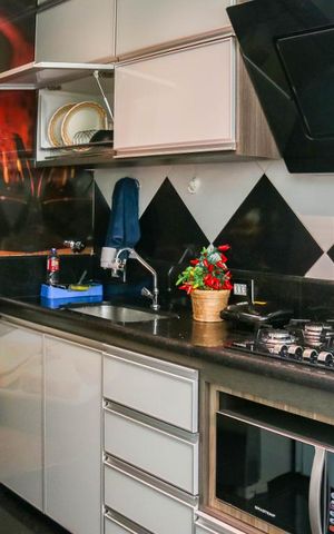 Apartamento à venda com 110m², 4 quartos e 2 vagas Apartamento à venda com 110m², 4 quartos e 2 vagasCozinha