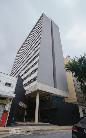 Apartamento à venda com 26m², 1 quarto e sem vaga Apartamento à venda com 26m², 1 quarto e sem vagaFachada