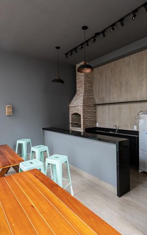 Apartamento para alugar com 30m², 1 quarto e sem vaga Apartamento para alugar com 30m², 1 quarto e sem vagaÁrea comum - Churrasqueira