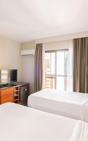 Studio à venda com 26m², 1 quarto e 1 vaga Studio à venda com 26m², 1 quarto e 1 vagaQuarto