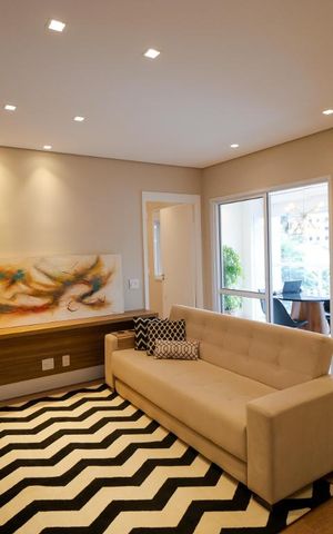 Apartamento para alugar com 58m², 1 quarto e 1 vaga Apartamento para alugar com 58m², 1 quarto e 1 vagaSalas