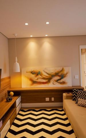 Apartamento para alugar com 58m², 1 quarto e 1 vaga Apartamento para alugar com 58m², 1 quarto e 1 vagaSalas