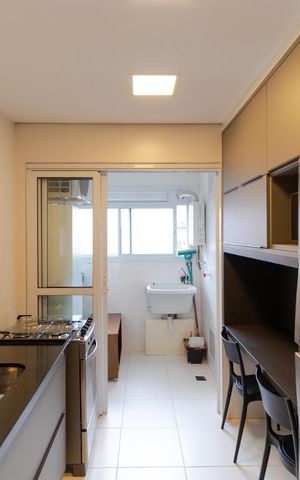 Apartamento para alugar com 58m², 1 quarto e 1 vaga Apartamento para alugar com 58m², 1 quarto e 1 vagaCozinha