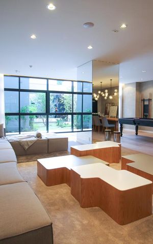 Studio para alugar com 26m², 1 quarto e sem vaga Studio para alugar com 26m², 1 quarto e sem vagaÁrea comum - Salão de festas