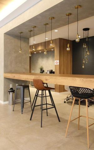 Studio para alugar com 26m², 1 quarto e sem vaga Studio para alugar com 26m², 1 quarto e sem vagaHall/Espaço Gourmet