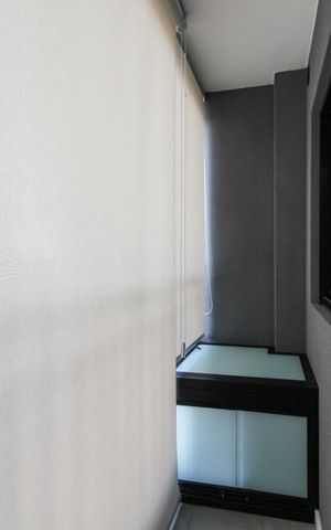 Studio para alugar com 26m², 1 quarto e sem vaga Studio para alugar com 26m², 1 quarto e sem vagaVaranda cortina fechada