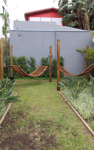 Studio para alugar com 26m², 1 quarto e sem vaga Studio para alugar com 26m², 1 quarto e sem vagaÁrea comum - Piscina