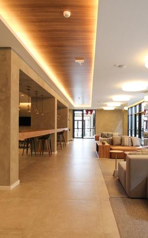 Studio para alugar com 26m², 1 quarto e sem vaga Studio para alugar com 26m², 1 quarto e sem vagaHall/Espaço Gourmet