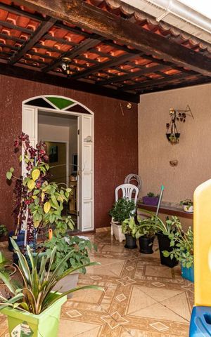 Casa à venda com 125m², 3 quartos e 1 vaga Casa à venda com 125m², 3 quartos e 1 vagaVaranda quarto 3