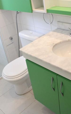 Apartamento à venda com 96m², 3 quartos e 2 vagasBanheiro social