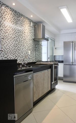 Apartamento à venda com 96m², 3 quartos e 2 vagas Apartamento à venda com 96m², 3 quartos e 2 vagasCozinha