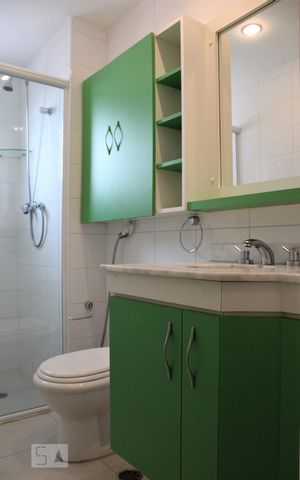 Apartamento à venda com 96m², 3 quartos e 2 vagasBanheiro social