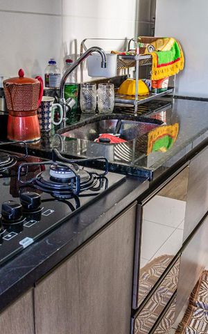 Apartamento à venda com 117m², 3 quartos e 2 vagas Apartamento à venda com 117m², 3 quartos e 2 vagasCozinha