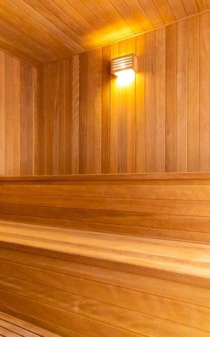 Studio para alugar com 45m², 1 quarto e 1 vaga Studio para alugar com 45m², 1 quarto e 1 vagaÁrea comum - Sauna