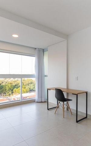 Studio para alugar com 45m², 1 quarto e 1 vaga Studio para alugar com 45m², 1 quarto e 1 vagaSala
