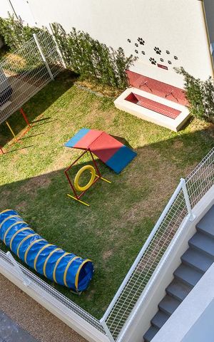 Studio para alugar com 45m², 1 quarto e 1 vaga Studio para alugar com 45m², 1 quarto e 1 vagaÁrea comum - Espaço pet