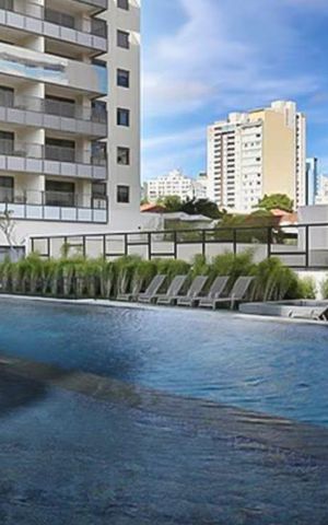 Apartamento para alugar com 52m², 1 quarto e 1 vaga Apartamento para alugar com 52m², 1 quarto e 1 vagaÁrea comum - Piscina