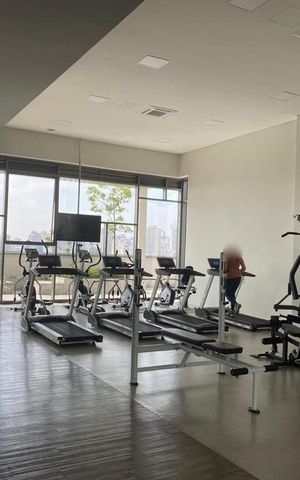 Apartamento para alugar com 52m², 1 quarto e 1 vaga Apartamento para alugar com 52m², 1 quarto e 1 vagaÁrea comum - Academia