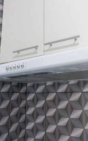 Apartamento à venda com 58m², 2 quartos e 1 vagaCozinha - depurador