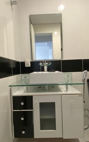 Apartamento à venda com 40m², 1 quarto e 1 vaga Apartamento à venda com 40m², 1 quarto e 1 vagaBanheiro