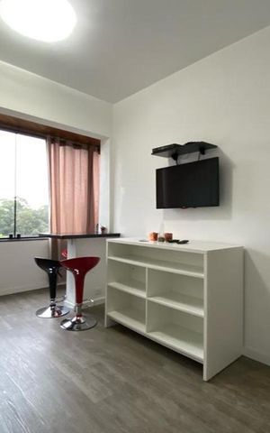 Apartamento à venda com 40m², 1 quarto e 1 vaga Apartamento à venda com 40m², 1 quarto e 1 vagaSala