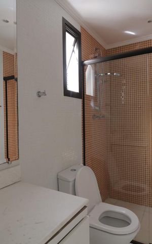 Apartamento à venda com 198m², 3 quartos e 3 vagasBanheiro da Suíte 1