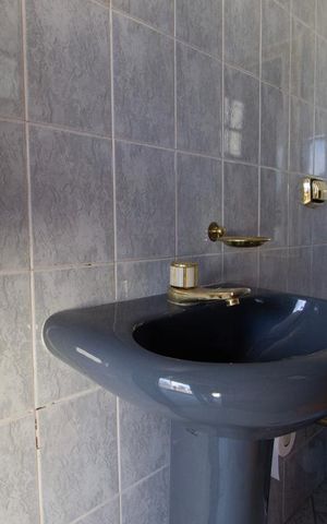 Casa à venda com 424m², 5 quartos e 5 vagasBanheiro do Espaço Gourmet