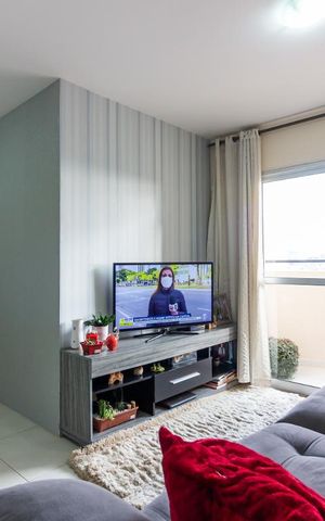 Apartamento à venda com 74m², 3 quartos e 1 vaga Apartamento à venda com 74m², 3 quartos e 1 vagaSala