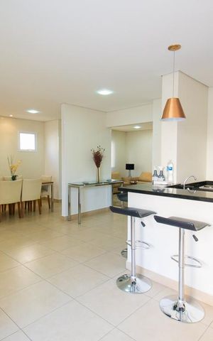 Studio à venda com 37m², 1 quarto e 1 vagaÁrea comum - Salão de festas