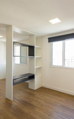 Studio à venda com 37m², 1 quarto e 1 vagaStudio