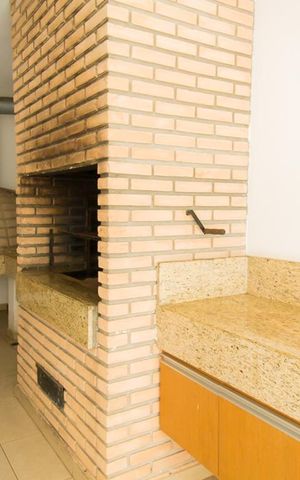 Studio à venda com 37m², 1 quarto e 1 vagaÁrea comum - Churrasqueira