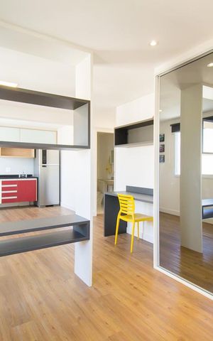 Studio à venda com 37m², 1 quarto e 1 vagaStudio