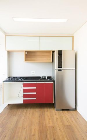Studio à venda com 37m², 1 quarto e 1 vagaStudio