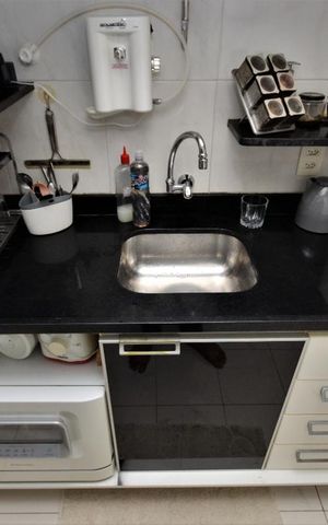 Apartamento à venda com 90m², 3 quartos e 1 vagaCozinha - Pia
