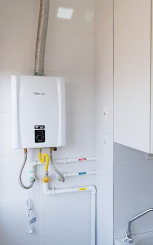 Apartamento à venda com 55m², 2 quartos e 1 vagaCozinha e Área de Serviço