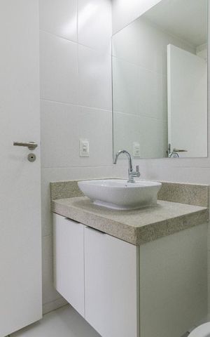 Apartamento à venda com 55m², 2 quartos e 1 vagaBanheiro da Suíte